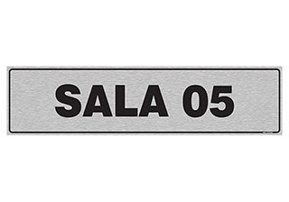 PLACA SALA 05