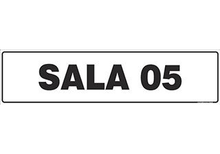 PLACA SALA 05
