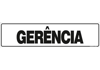 Placa gerência